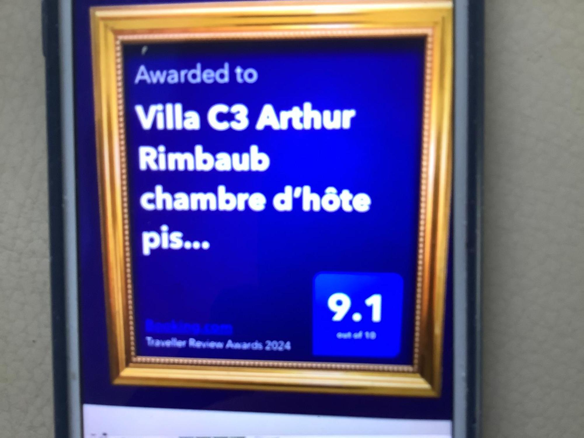 Villa C3 Arthur Rimbaub Chambre D'Hote Piscine Proche Mer Plage 600M Cagnes-sur-Mer Buitenkant foto